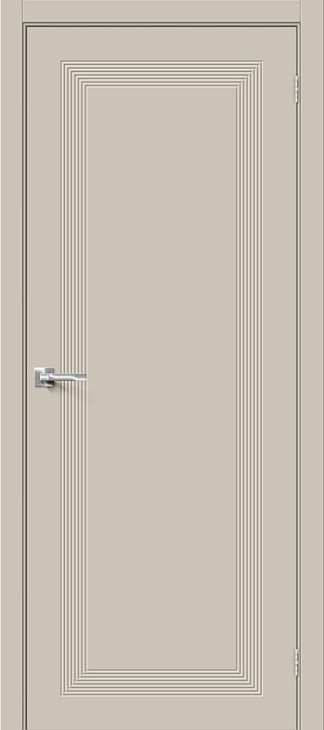 Межкомнатная дверь глухая Граффити-20 Creamy (BRAVO)