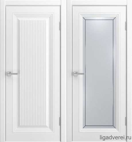 Межкомнатная дверь Afina Белый Эмаль (Лига дверей)