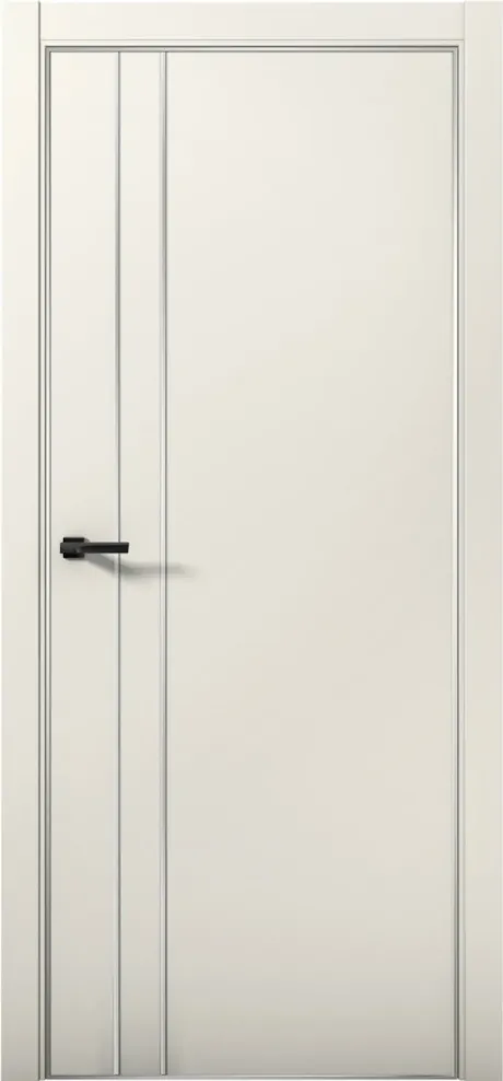 Межкомнатная дверь ESTETICA 04 Магнолия Анодированная кромка AL (Brandoors)