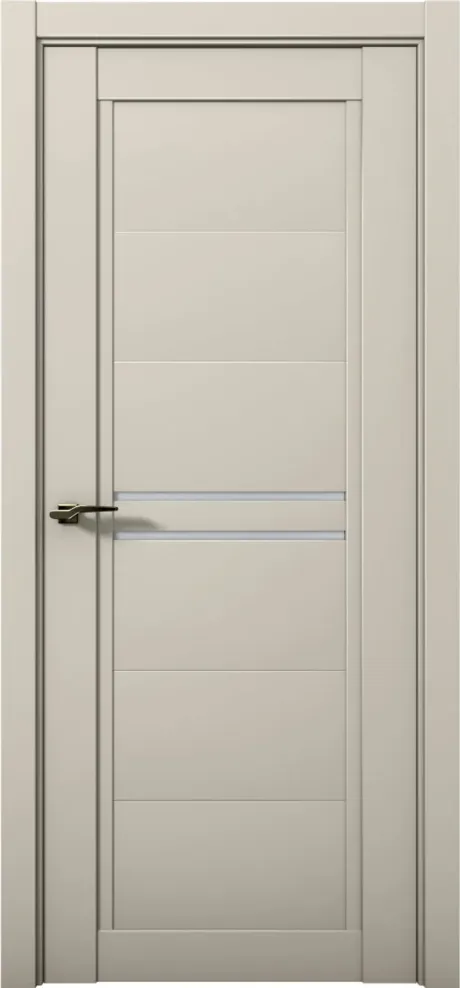 Межкомнатная дверь со стеклом PRIME 04 Силк грей (Brandoors)
