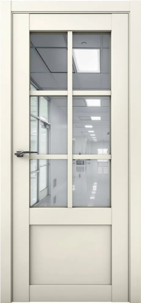 Межкомнатная дверь с зеркалом PRIME 21 Магнолия (Brandoors)