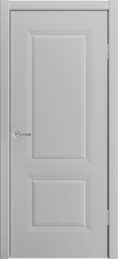 Глухая межкомнатная дверь Белли RAL 7047 Эмаль (Шейл Дорс)