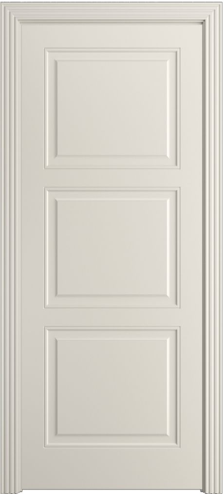 Глухая межкомнатная дверь Бьянка-8 Бежевый Эмаль (Бипи Дорс)