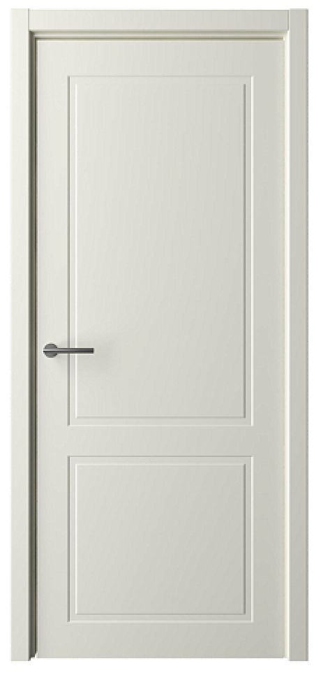 Глухая межкомнатная дверь СтильНео-2 Латте Эмаль (ALBERO)