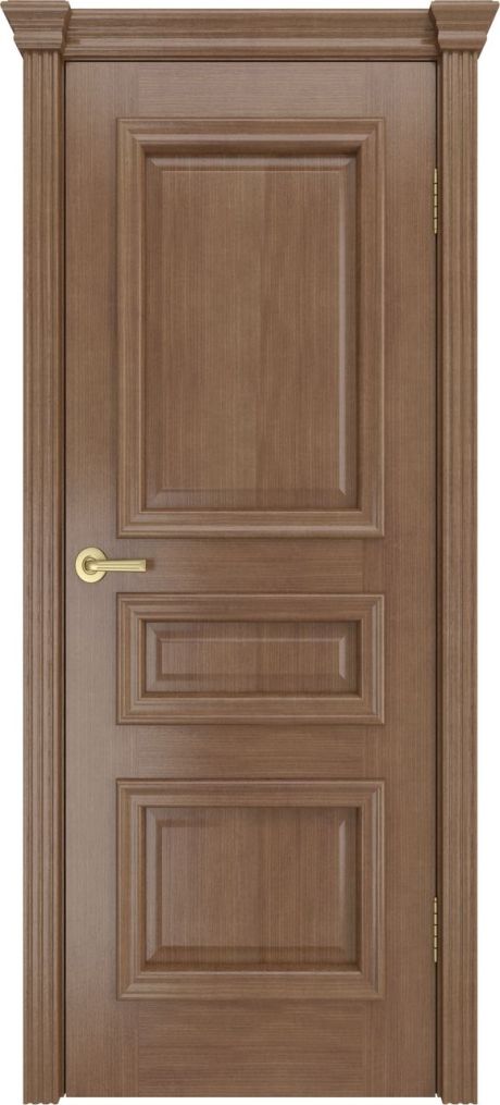 Глухая межкомнатная дверь Бристоль Сити Дуб палисандр Шпон (Мильяна)