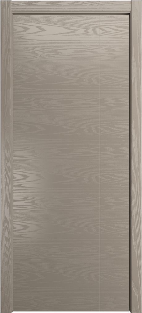 Глухая межкомнатная дверь ID-L Латте Шпон (Мильяна)