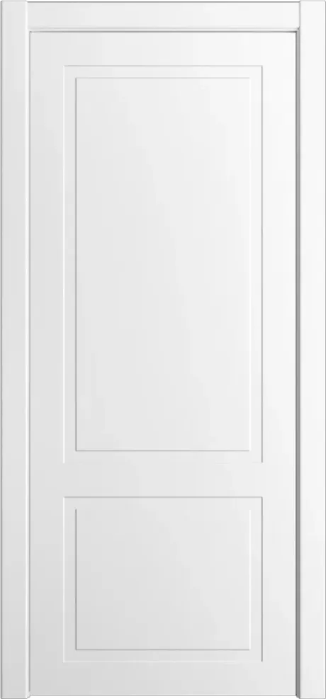 Глухая межкомнатная дверь Бипи Белый Эмаль (Шейл Дорс)