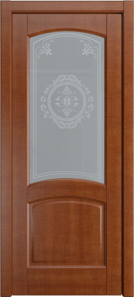 Межкомнатная дверь со стеклом Фиона Анегри Шпон (Мильяна)