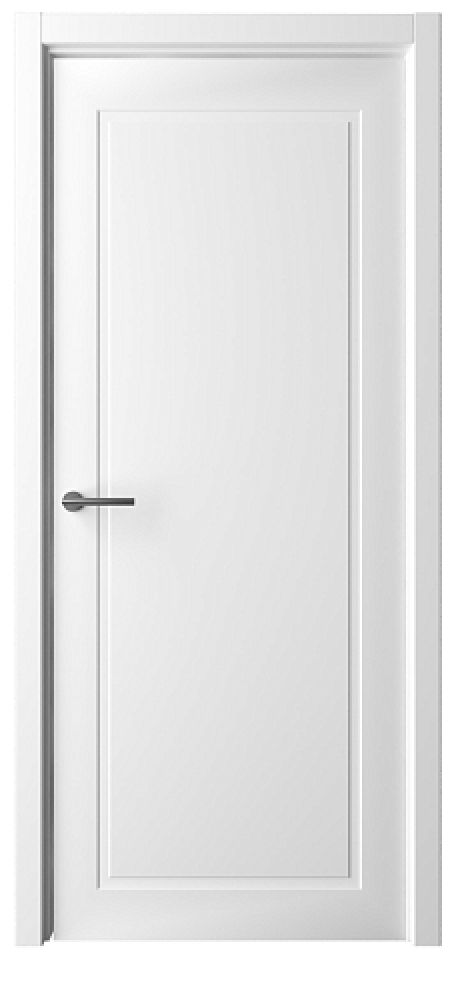 Глухая межкомнатная дверь СтильНео-1 Белый Эмаль (ALBERO)