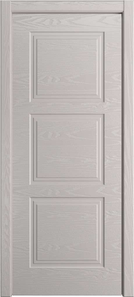Глухая межкомнатная дверь ID-Челси 3.1 Агат Шпон (Мильяна)