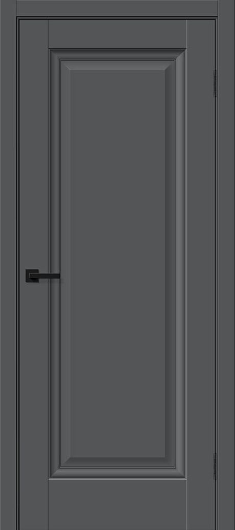 Межкомнатная дверь глухая Прима-0 Stormy Silk (BRAVO)