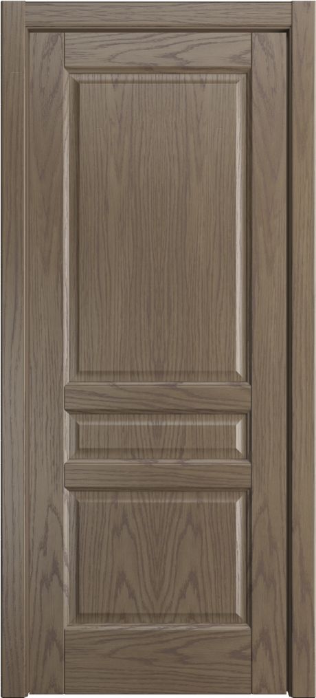 Глухая межкомнатная дверь Ребекка Дуб грейвуд Шпон (Мильяна)