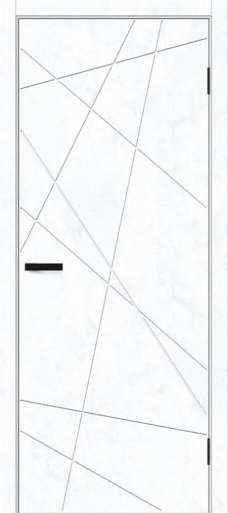 Межкомнатная дверь глухая Граффити-5.Д Snow Art (Mr.wood)