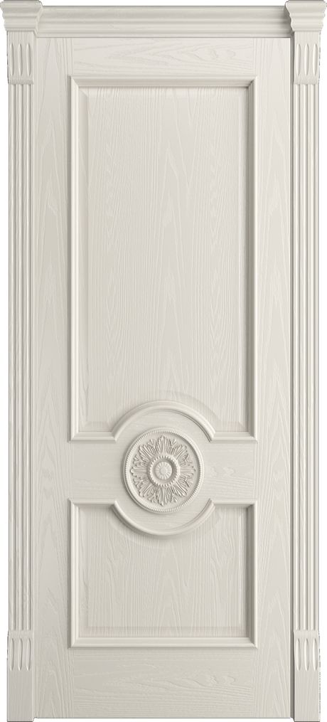 Глухая межкомнатная дверь Портофино Бежевый Шпон (Бипи Дорс)