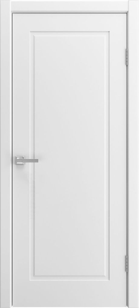 Глухая межкомнатная дверь Капри-1 Белый Эмаль (Шейл Дорс)