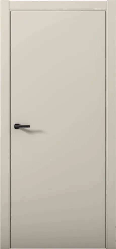 Межкомнатная дверь ESTETICA 01 Силк грей ABS кромка Кромка (Brandoors)