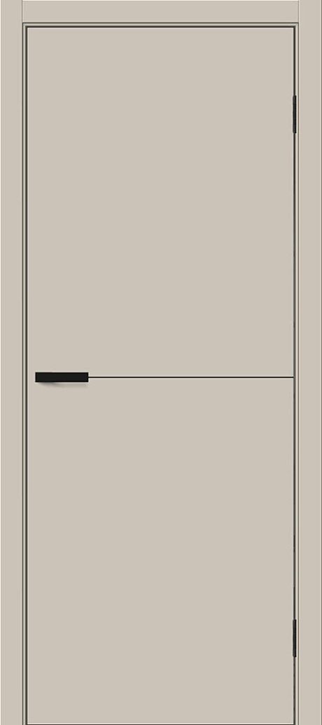 Межкомнатная дверь глухая Браво-0.21.П Cream Silk (BRAVO)