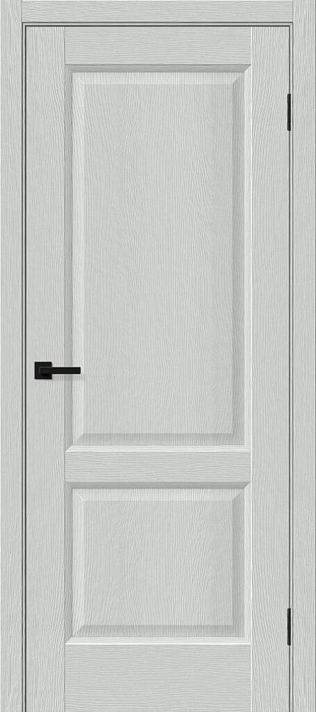 Межкомнатная дверь глухая Неоклассик-32 Grey Wood (BRAVO)