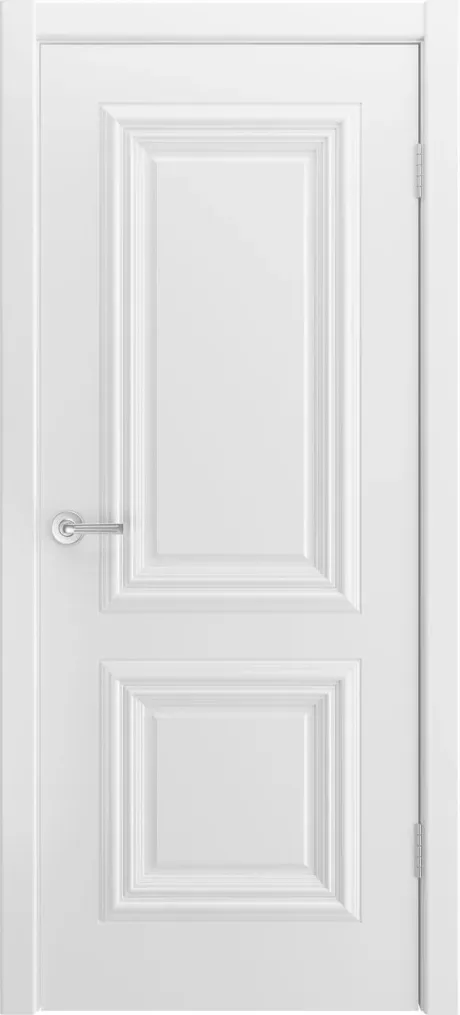 Глухая межкомнатная дверь Канто-1 Белый Эмаль (Шейл Дорс)