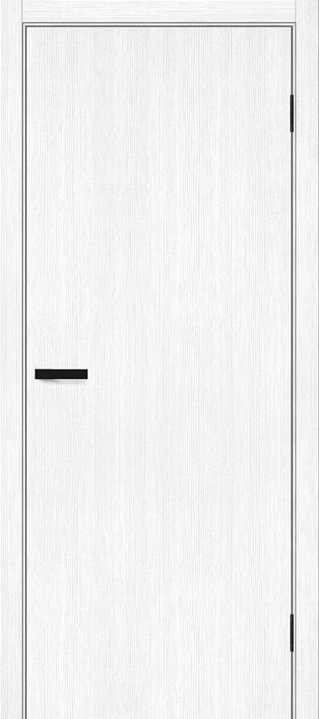 Межкомнатная дверь глухая Браво-0 Snow Melinga (Mr.wood)