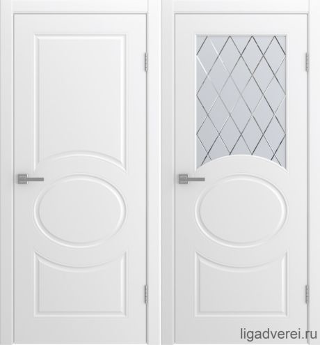 Межкомнатная дверь Olivia Белый Эмаль (Лига дверей)