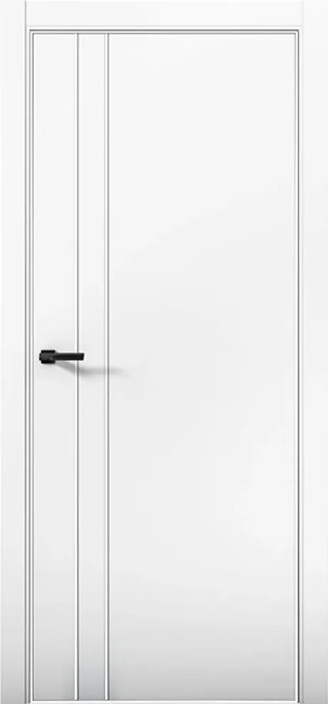 Межкомнатная дверь ESTETICA 04 Аляска Кромка AL White (Brandoors)