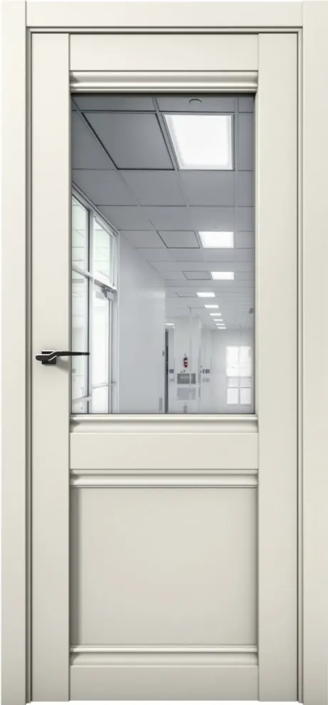 Межкомнатная дверь с зеркалом PRIME 12 Магнолия (Brandoors)