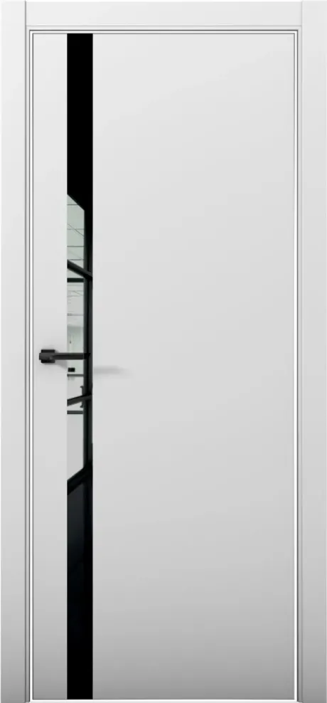 Межкомнатная дверь ESTETICA 07 Манхэттен Кромка AL White (Brandoors)