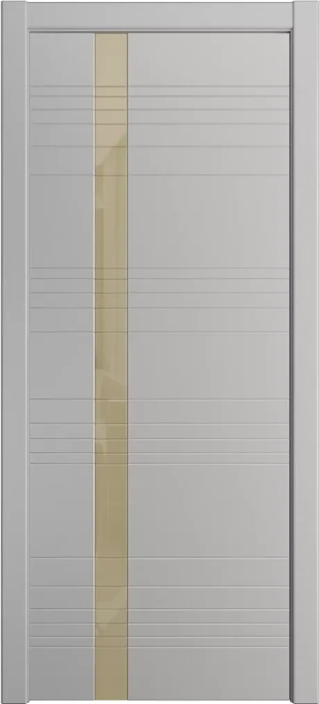 Межкомнатная дверь со стеклом ID-H Агат Эмаль (Мильяна)