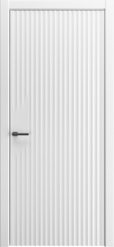 Глухая межкомнатная дверь Некст-04 Белый Эмаль (Шейл Дорс)