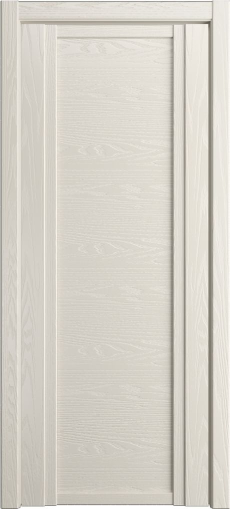 Глухая межкомнатная дверь QDO Бежевый Шпон (Мильяна)