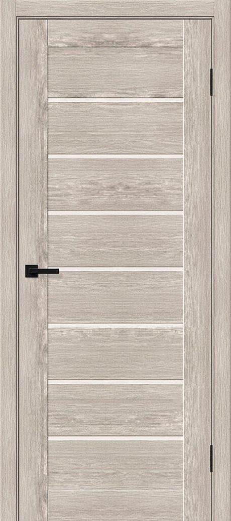 Межкомнатная дверь остекленная Браво-22 Cappuccino Melinga (BRAVO)