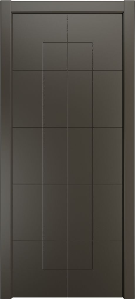 Глухая межкомнатная дверь ID-T Гриджио Эмаль (Мильяна)