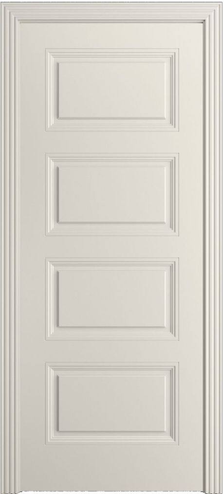 Глухая межкомнатная дверь Манхэттен-4 Бежевый Эмаль (Бипи Дорс)