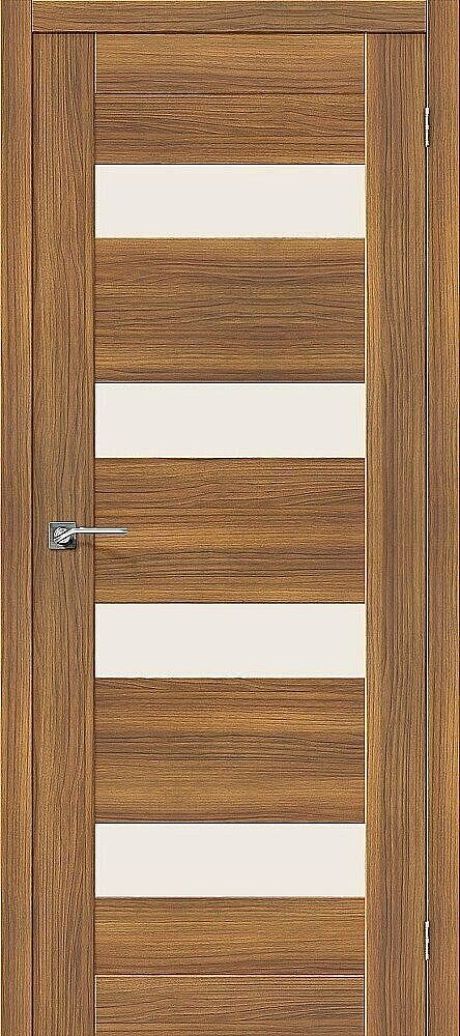 Межкомнатная дверь остекленная Легно-23 Legno Golden Reef (ĒLPORTA)