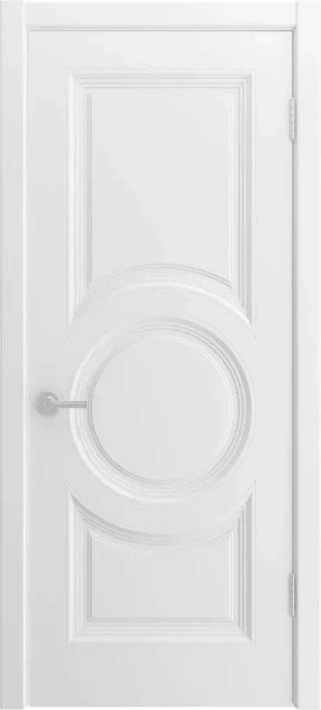 Глухая межкомнатная дверь Шелли-8 Белый Эмаль (Шейл Дорс)