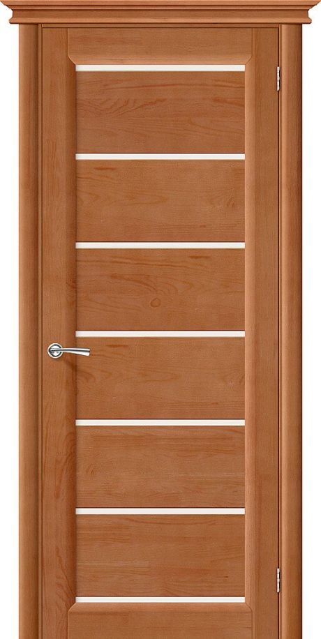 Межкомнатная дверь остекленная М2 Т-05 (Светлый Лак) (Белорусские двери)