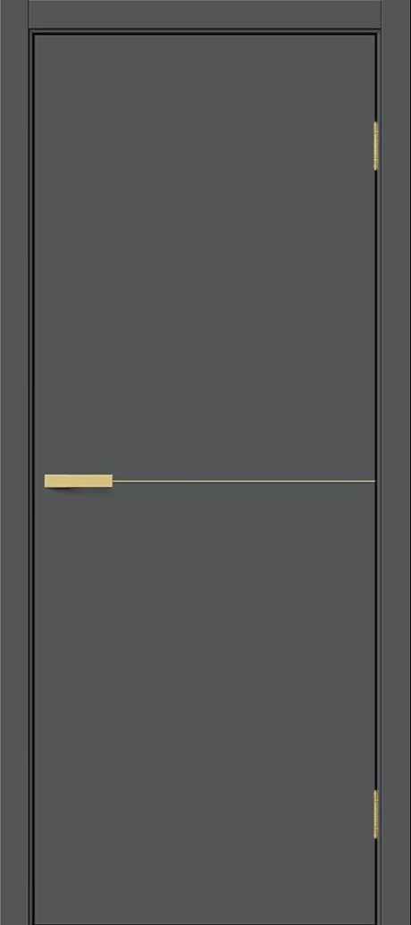 Межкомнатная дверь глухая Браво-0.21.П (SG:P3) Stormy Silk (BRAVO)