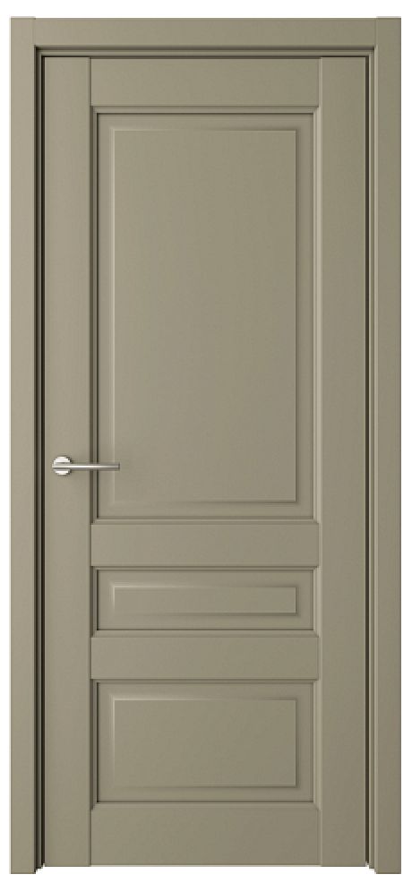Глухая межкомнатная дверь Эрмитаж-2 Серый Vinyl (ALBERO)