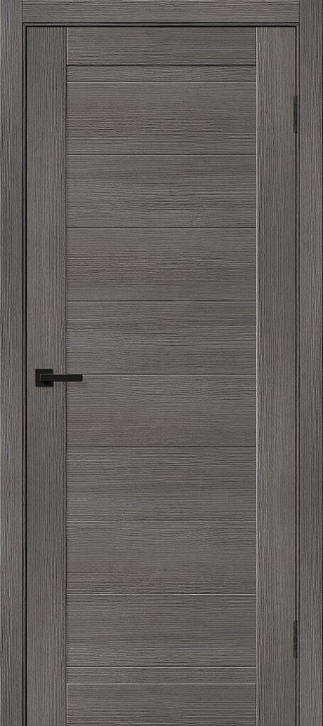 Межкомнатная дверь глухая Браво-21 Grey Melinga (Mr.wood)