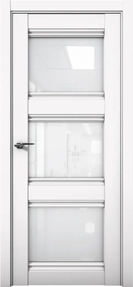 Межкомнатная дверь со стеклом PRIME 24 Аляска (Brandoors)