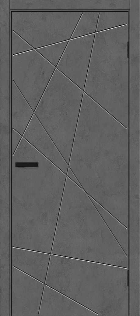 Межкомнатная дверь глухая Граффити-5.Д Slate Art (Mr.wood)