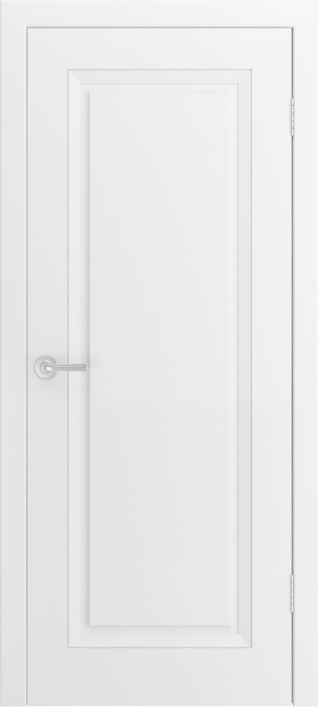 Глухая межкомнатная дверь Нова-1 Белый Эмаль (Шейл Дорс)