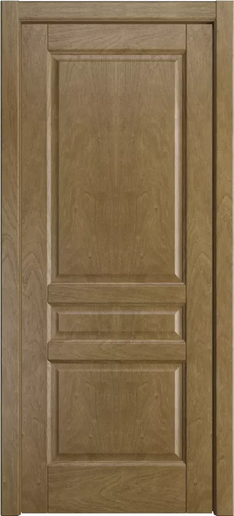 Глухая межкомнатная дверь Ребекка Дуб янтарь Шпон (Мильяна)