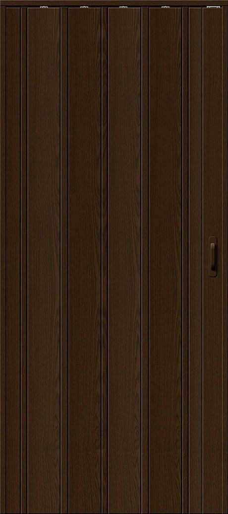 Складная межкомнатная дверь глухая ДСК 007 Венге (BRAVO)