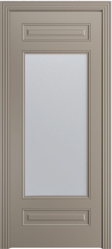 Межкомнатная дверь со стеклом Бьянка .1 Латте Эмаль (Бипи Дорс)