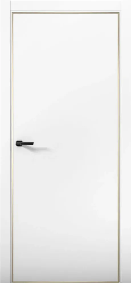 Межкомнатная дверь ESTETICA 01 Аляска Кромка AL Gold (Brandoors)