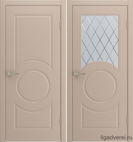 Межкомнатная дверь Donna Латте Эмаль (Лига дверей)