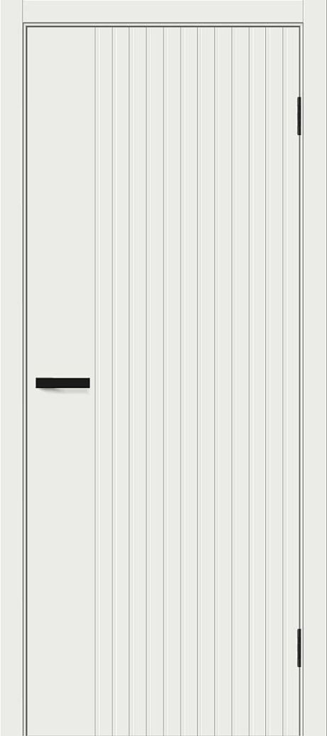 Межкомнатная дверь глухая Граффити-32 Super White (BRAVO)