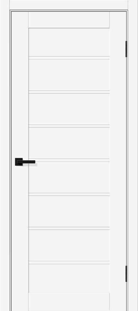 Межкомнатная дверь глухая Браво-20 White Silk (BRAVO)